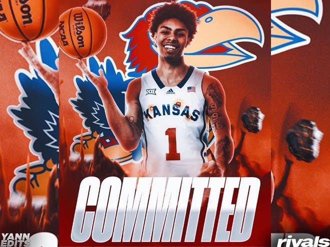 Chris Johnson, the No. 55 ranked player in the 2023 class, committed to Kansas on Tuesday night