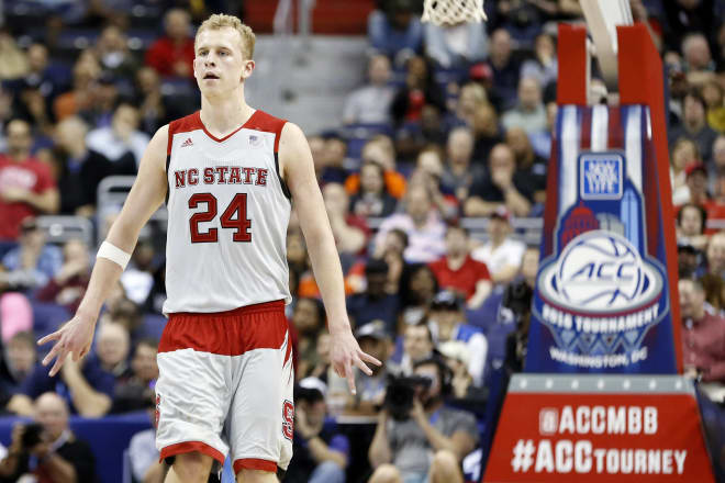 NC State sophomore small forward Maverick Rowan is day-to-day after suffering concussion-like symptoms last Friday.