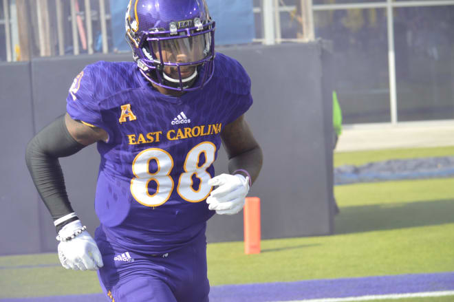 Wide receiver Trevon Brown and ECU hit the road to take on Memphis this Saturday in the Liberty Bowl.