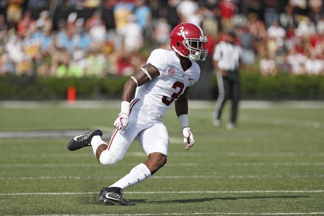 Alabama freshman Daniel Wright leads the team with 10 tackles on special teams this season. Photo | Getty Images.