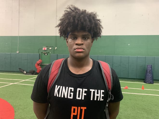 2023 offensive lineman Cayden Green of Kansas City