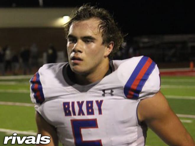 Bixby (OK) Bixby tight end Luke Hasz, who is committed to Arkansas