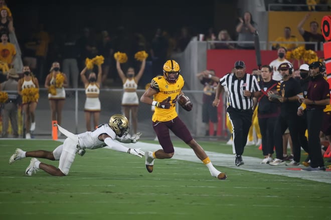 WR Johnny Wilson has been one the beneficiaries of an improved ASU aerial attack 
