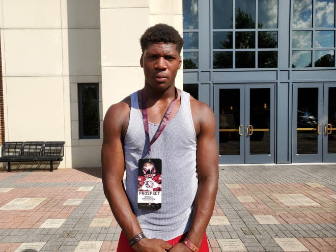 Five-star TE Darnell Washington was a big target on FSU's campus Friday.