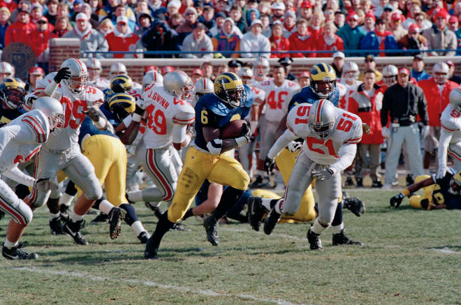 Michigan Wolverines football RB Tyrone Wheatley