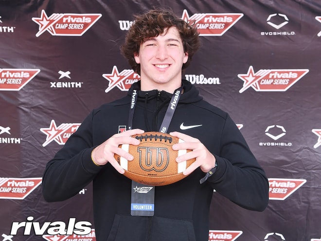 Lovejoy (Texas) four-star linebacker Payton Pierce ('24) at the Rivals Camp Series