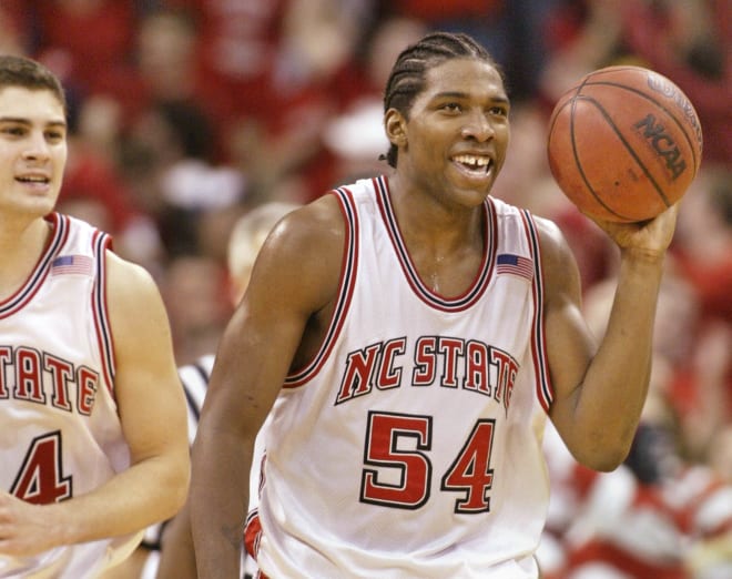 NC State signed post player Marcus Melvin out of Fayetteville (N.C.) Douglas Byrd High in the class of 2000.