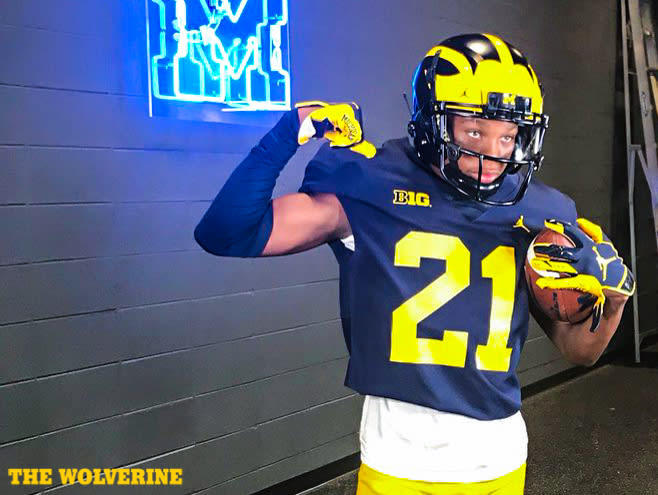 Freshman athlete Myles Rowser has been around Michigan a lot but the next time he visits it'll be as an offered prospect.