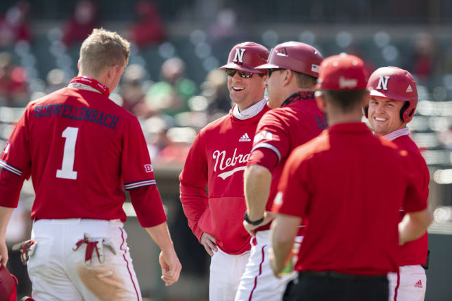 Almost half way through the season, Nebraska remains in 1st place in the conference baseball standings.