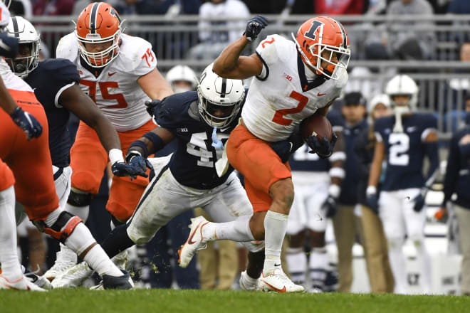 Penn State Nittany Lions football failed to stop Illinois running back Chase Brown for much of the afternoon. 