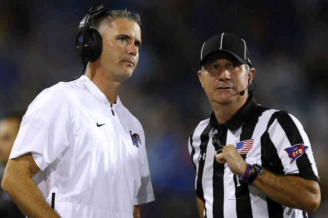 Mike Norvell posted a 4-0 record in season openers at Memphis.