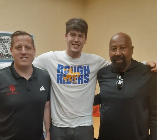 2023 big man Austin Parks recaps his unofficial visit to Indiana. (@OhioBuckets)