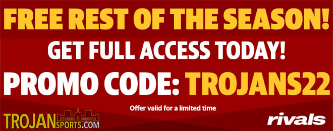 Click the image to activate the FREE TRIAL and read more of our USC feature stories, in-depth team and recruiting coverage, podcast and unlock premium access to our Trojan Talk message board.