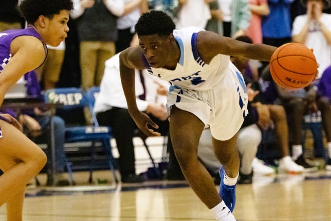 With two clutch free throws Creighton Prep senior Justin Sitti (3