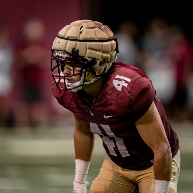 Former Holy Cross standout Joe Lang is poised to be a key special-teams player and reserve defensive back this season for FSU Football.