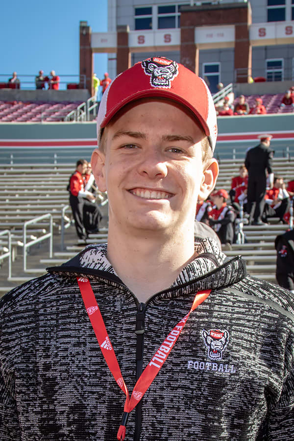 Finley unofficially visited NC State for the Florida State game Nov. 3.