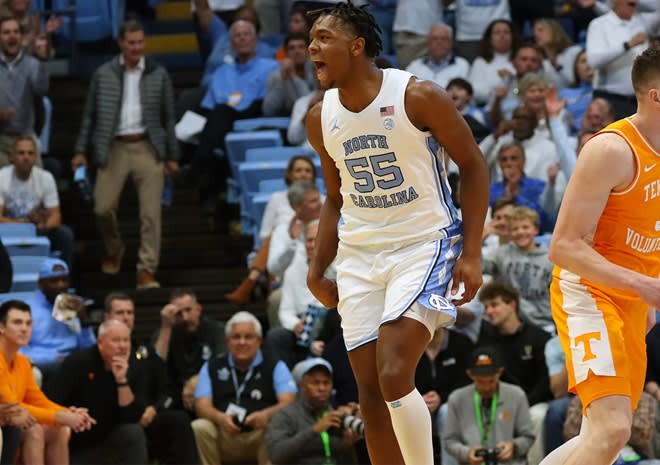UNC forward Harrison Ingram's effort, energy and passion are all part of his basketball repertoire.