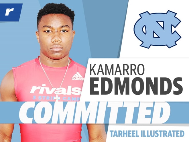 3-Star Havelock athlete Kamarro Edmonds has announced he will play football for Mack Brown and the Tar Heels.