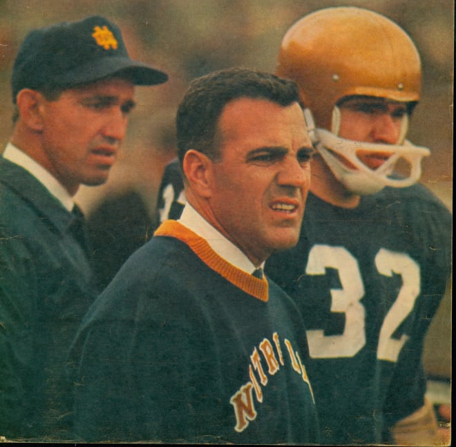 Notre Dame Fighting Irish football head coach Ara Parseghian