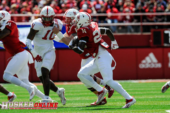 Husker running back Anthony Grant