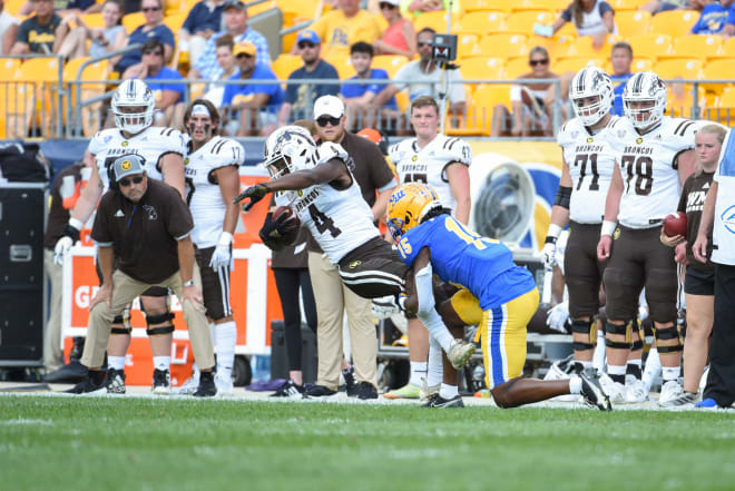 Rashad Battle tackling Corey Crooms