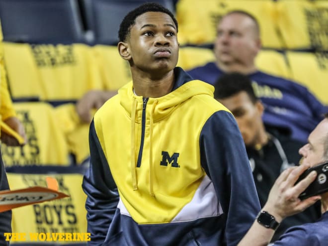 Michigan Wolverines basketball freshman guard Zeb Jackson should see minutes this year. 