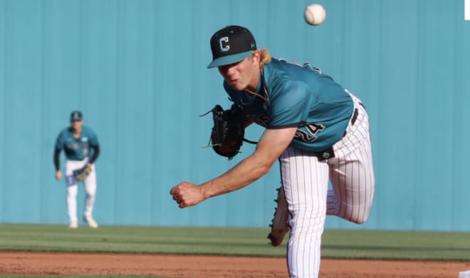 Vanderbilt baseball lands transfer commitment from Coastal Carolina pitcher  Levi Huesman