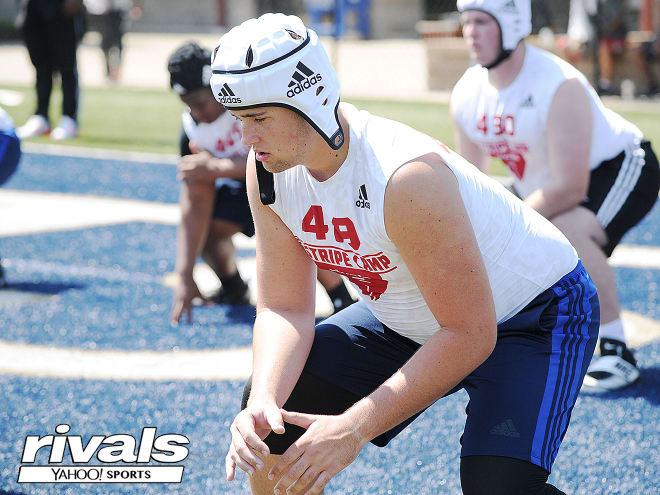 Four-star offensive tackle Eli Sutton discusses his thoughts on Notre Dame's lineman camp.