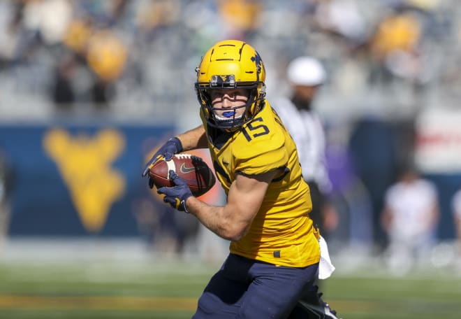 West Virginia wide receiver Reese Smith checks in at No. 15 on the list.