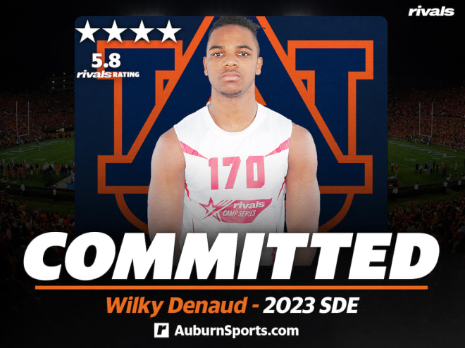 Denaud is Auburn's 5th commitment in the 2023 class.