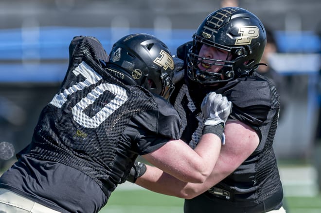 Purdue would like to add help for the offensive line via the transfer portal.