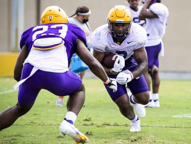 Bradford had a receiving touchdown during his true freshman season at LSU