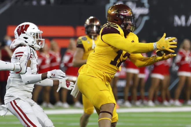 ASU TE Jalin Conyers poised to be a focal point in this year's areial attack (AP Photo/L.E. Baskow)