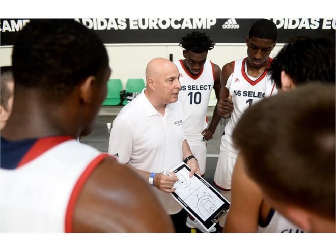 Seth Greenberg coached Cunningham and the adidas US Select Team in Italy. 