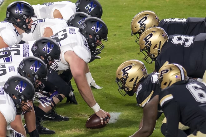 Northwestern was one of just six foes Purdue played in 2020, as the Boilermakers had three games cancelled because of COVID.