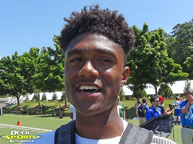 Isaah Crocker will be in Eugene again on Saturday after releasing his Top 5