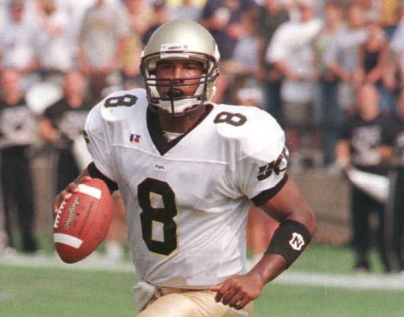 UCF QB Daunte Culpepper brought Heisman hopes to Ross-Ade Stadium, hitting 30-of-47 passes for 368 yards with a TD toss and an interception. 