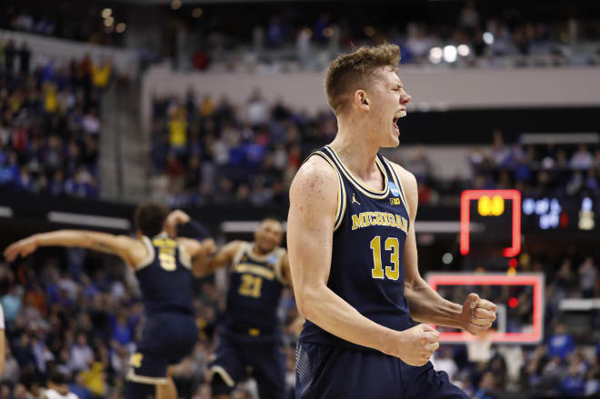 Former Michigan center Moe Wagner averaged 14.6 points per game in 2017-18.