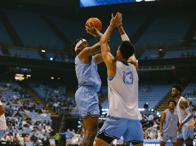 Hubert Davis dosn't want his team raining three-pointers, but he has given them a mandate to shoot and make more.