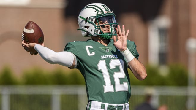 Dartmouth transfer QB Derek Kyler