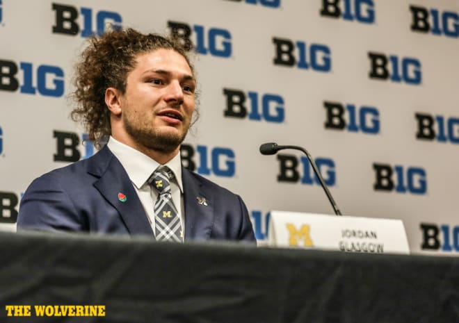 Fifth-year senior linebacker Jordan Glasgow discussed the Michigan Wolverines rivalry with Ohio State