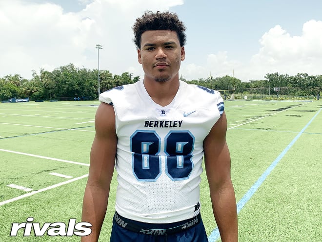 Five-star defensive end Keon Keeley was head coach Marcus Freeman's first 2023 class commit as defensive coordinator.