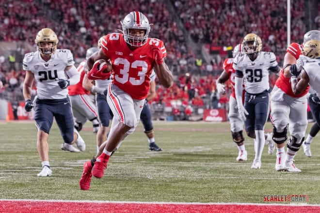 Ohio State RB Master Teague III To Miss Second-straight Game Vs. Penn State