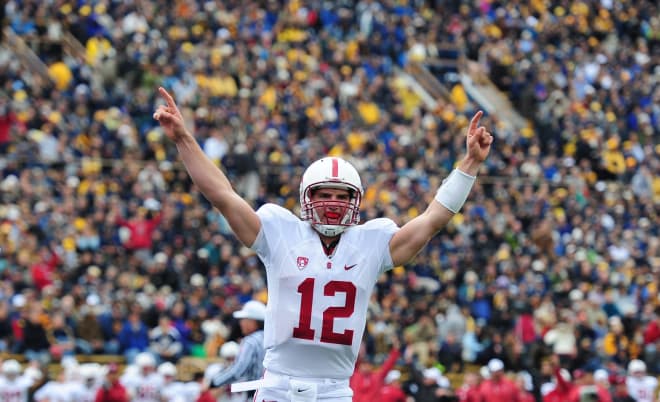 Stanford Football - Be in the building as we honor a legend‼️ Andrew Luck  will be at this weekend's game for his National Football Foundation  on-campus salute as we recognize his induction