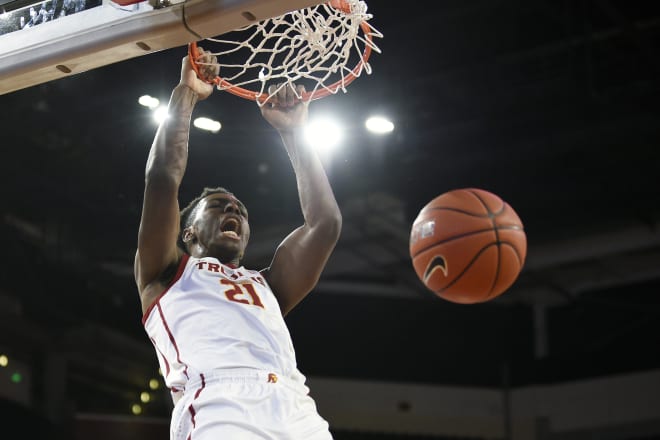 USC's Onyeka Okongwu was drafted No. 6 overall by the Atlanta Hawks in the 2020 NBA Draft.