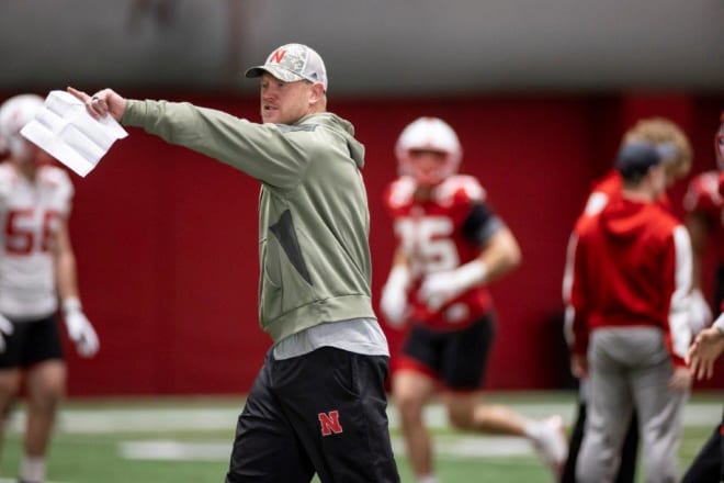 Head coach Scott Frost. 