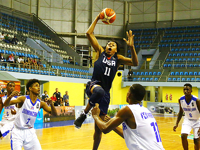 Recent commitment Scottie Barnes has an all-around floor game that makes him one of the top players in the 2020 class. 