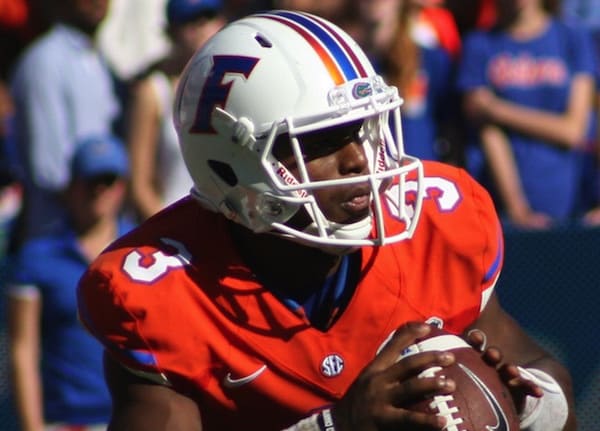 Florida quarterback Treon Harris, who may be considering a permanent position switch