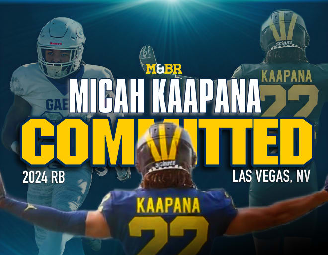 2024 RB Micah Ka'apana commits to Michigan Maize&BlueReview