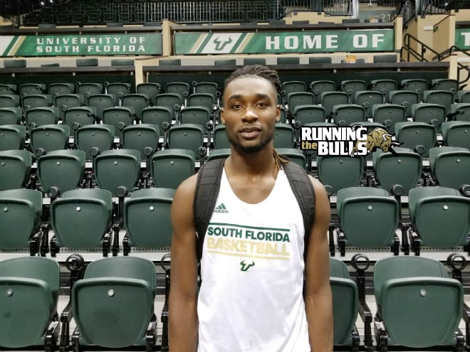 2020 wing Ja'Queze Kirby at the USF Elite Camp
